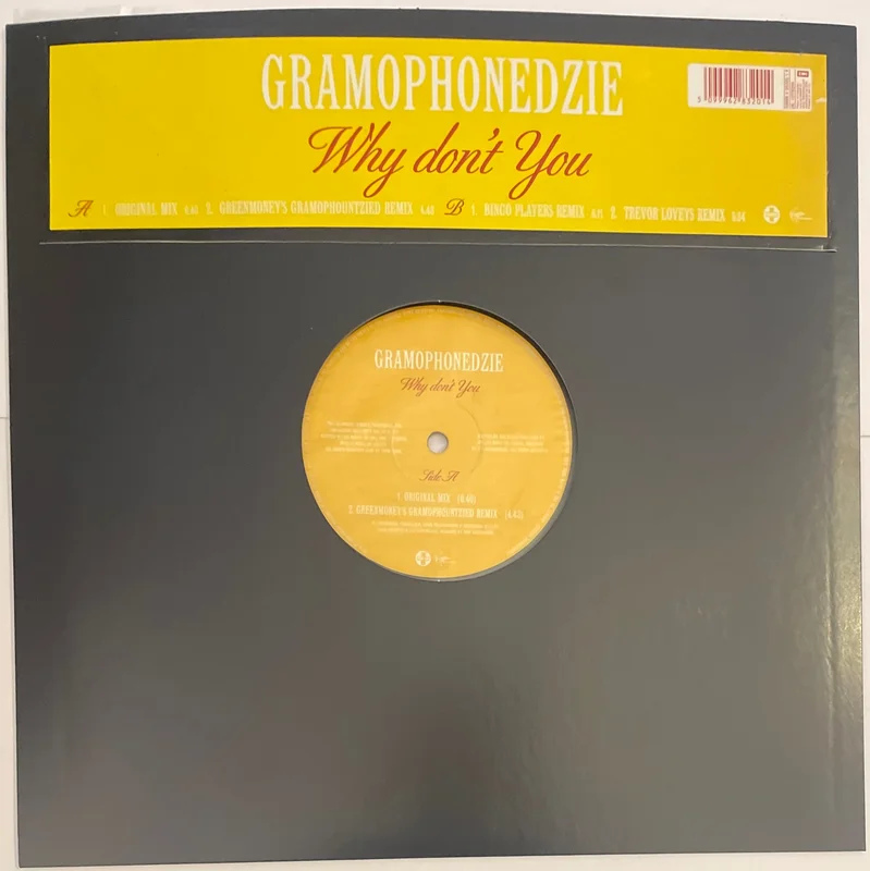 Gramophonedzie - Why Don't You 12" Single