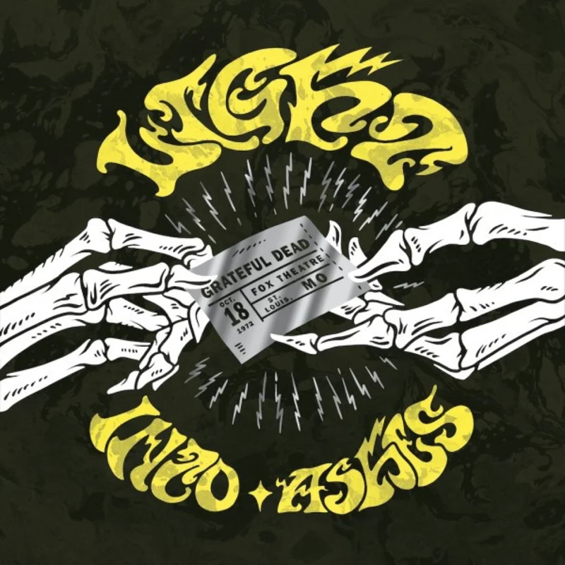 Grateful Dead - Light Into Ashes: Live at the Fox 1972 - 2 LPs on limited colored vinyl
