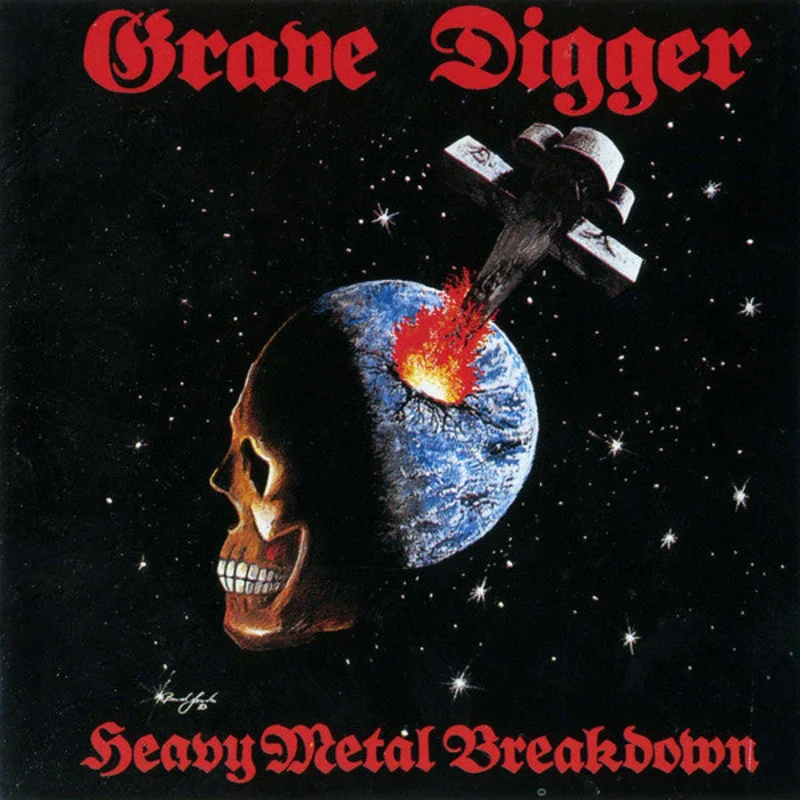 Grave Digger - Heavy Metal Breakdown USED METAL LP