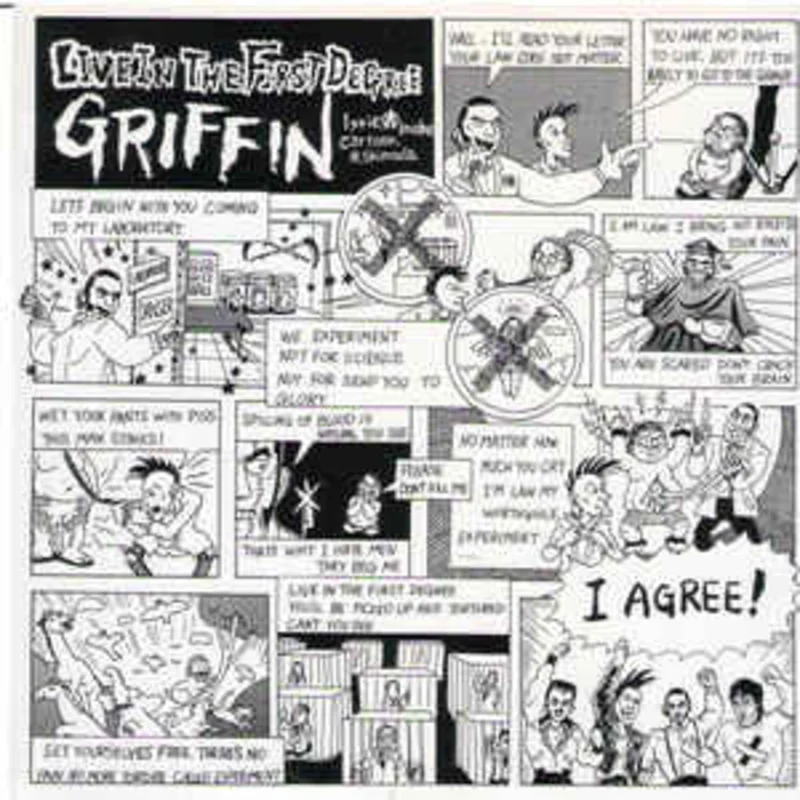 Griffin - Live In The First Degree USED 7"