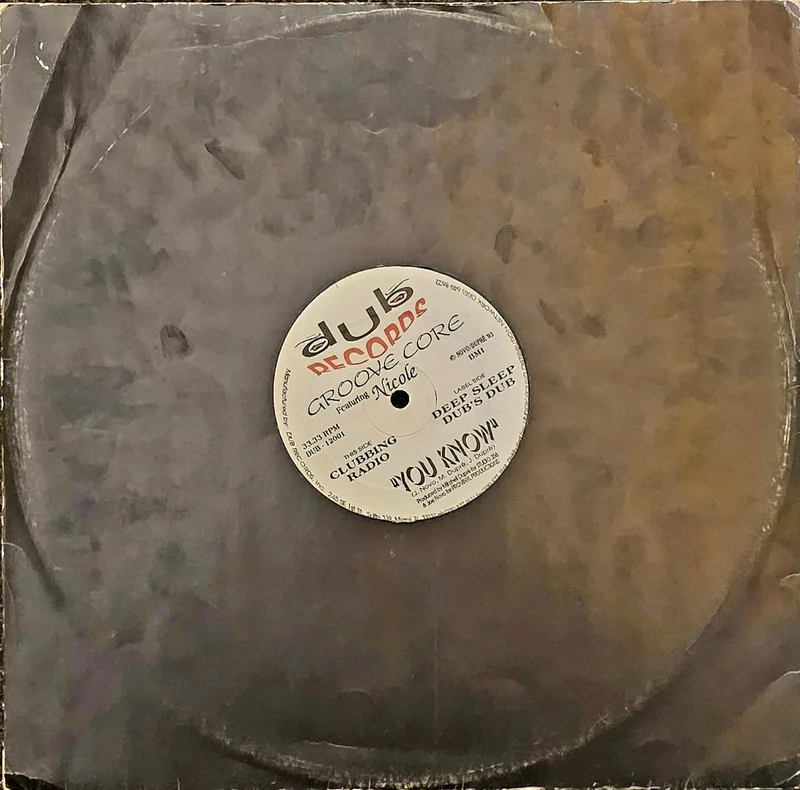 Groove Core Featuring Nicole  You Know 12" Single