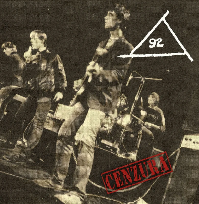Grupa 92 - Cenzura b/w Cukrarnar NEW NEW POST PUNK / GOTH 7"