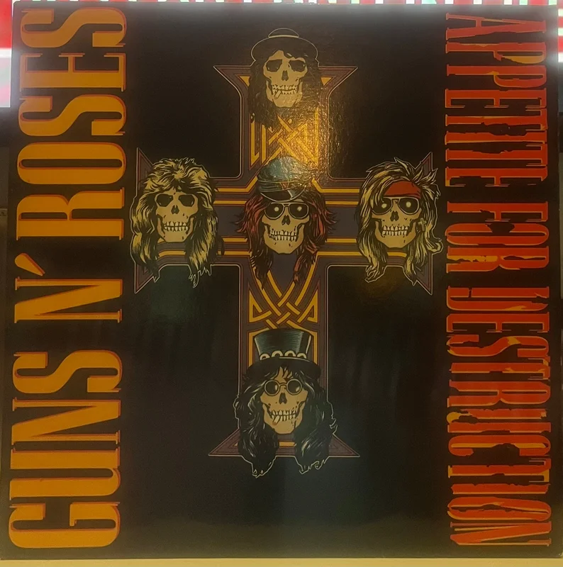 Guns n' Roses - Appetite For Destruction  BMG Record Club Edition