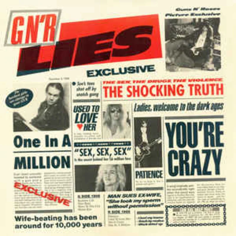Guns N' Roses  G N' R Lies USED CD