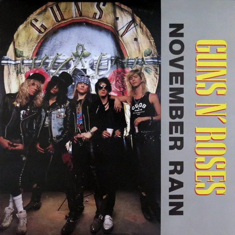Guns N' Roses - November Rain USED METAL 2xLP