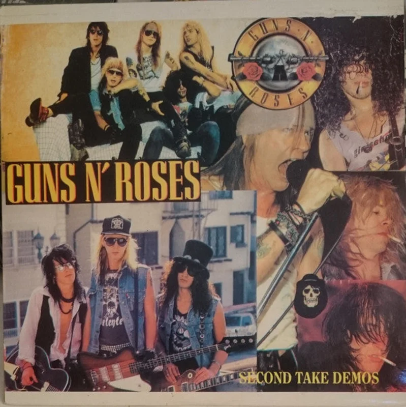 Guns N' Roses - Second Take Demos USED METAL 2xLP