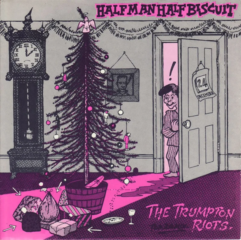 Half Man Half Biscuit - The Trumpton Riots USED POST PUNK / GOTH 7"