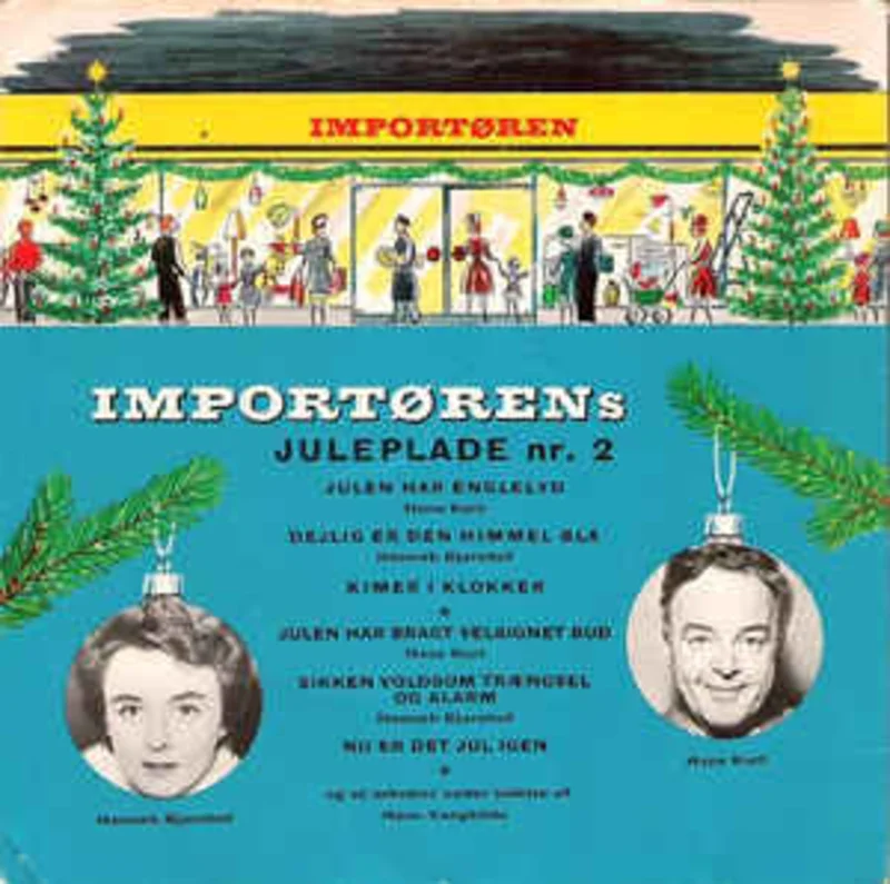 Hannah Bjarnhof Og Hans Kurt  Importrens Juleplade Nr. 2