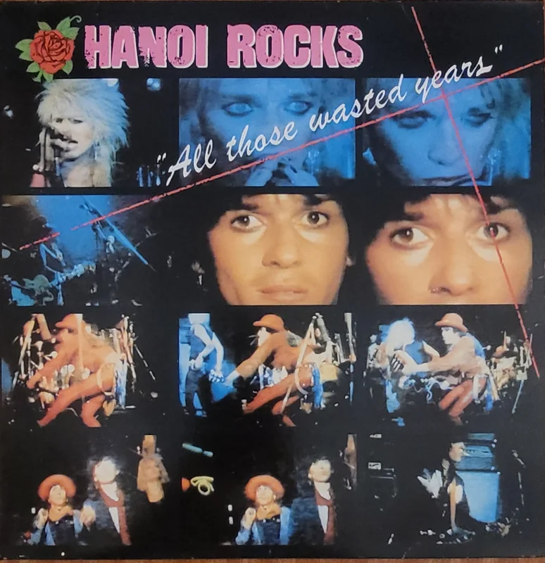 Hanoi Rocks - All Those Wasted Years Lp