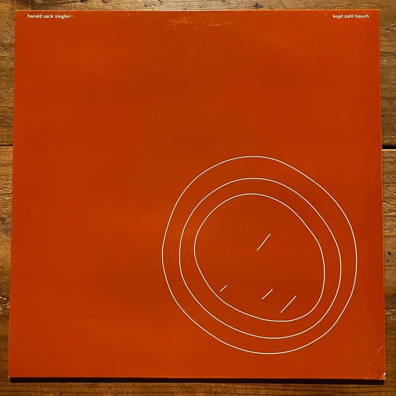 Harald Sack Ziegler - Kopf Zahl Bauch (LP)