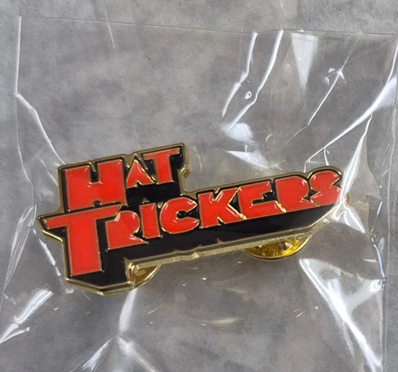 HAT TRICKERS LOGO ENAMEL BADGE
