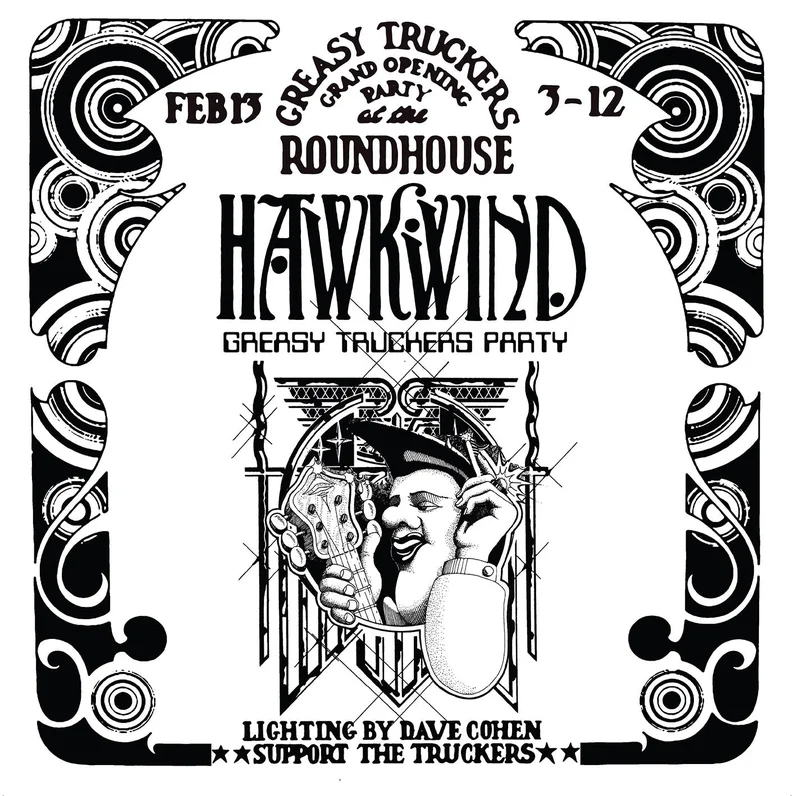 Hawkwind - Greasy Truckers Party - Live at the Roadhouse 1972 - LTD RSD