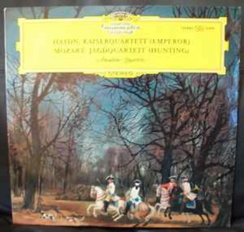 Haydn* / Mozart* - Amadeus-Quartett  Kaiserquartett (Emperor) / Jagdquartett (Hunting)