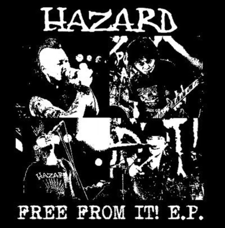 Hazard - Free From It! E.P. NEW 7"