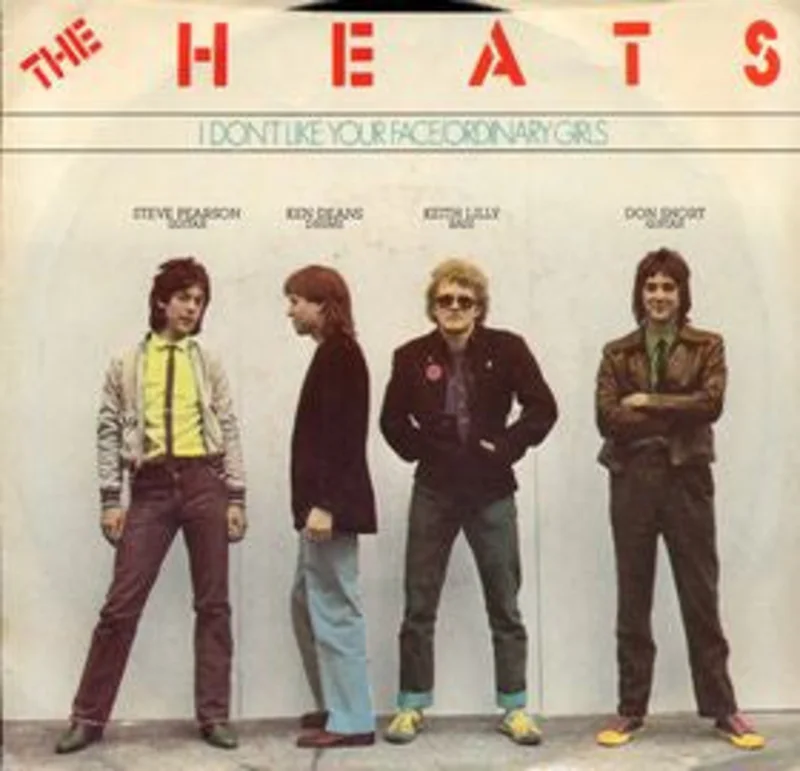 Heats - I Don't Like Your Face USED 7"