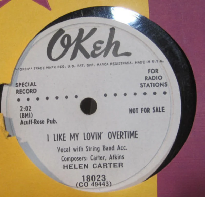 Helen Carter - I Like My Lovin' Overtime b/w You're Right