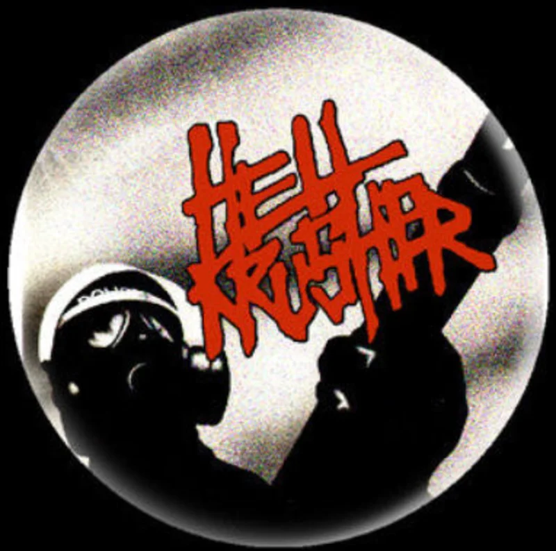 HELLKRUSHER button (1 inch)