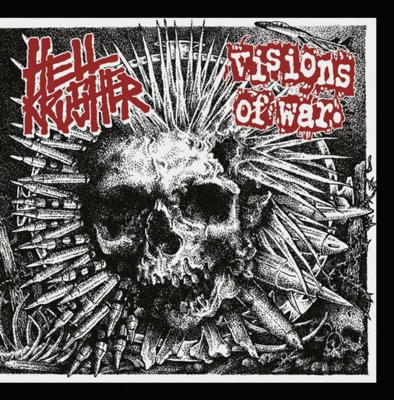 Hellkrusher / Visions Of War - Split NEW 7"