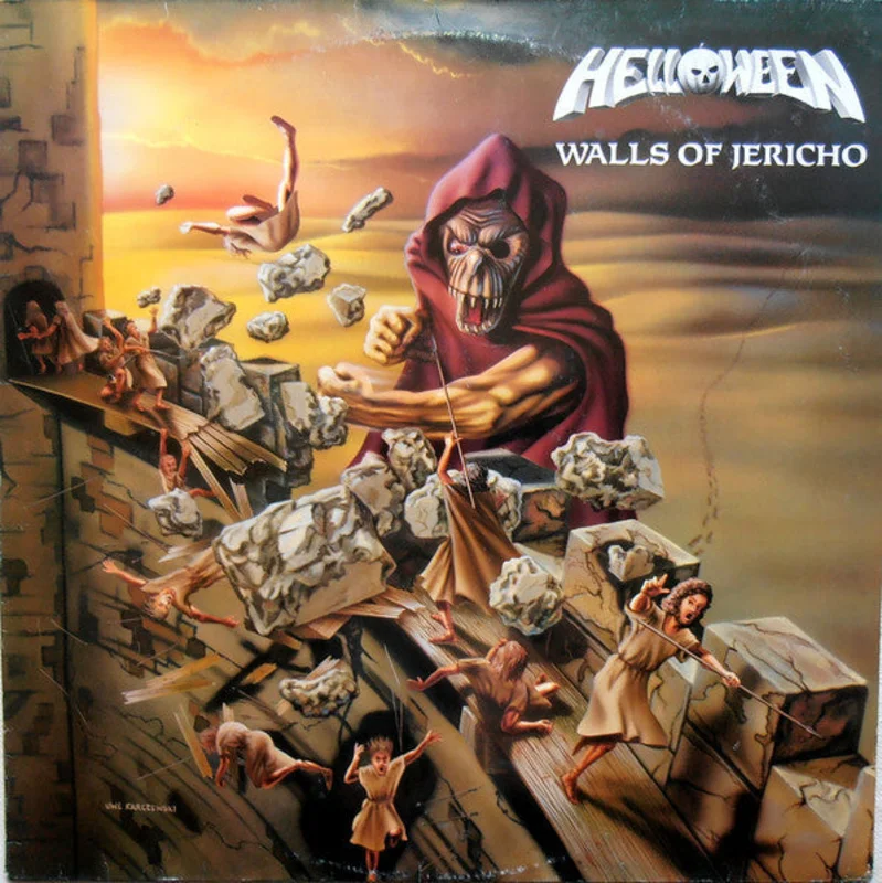 Helloween - Walls Of Jericho USED METAL LP (ger)