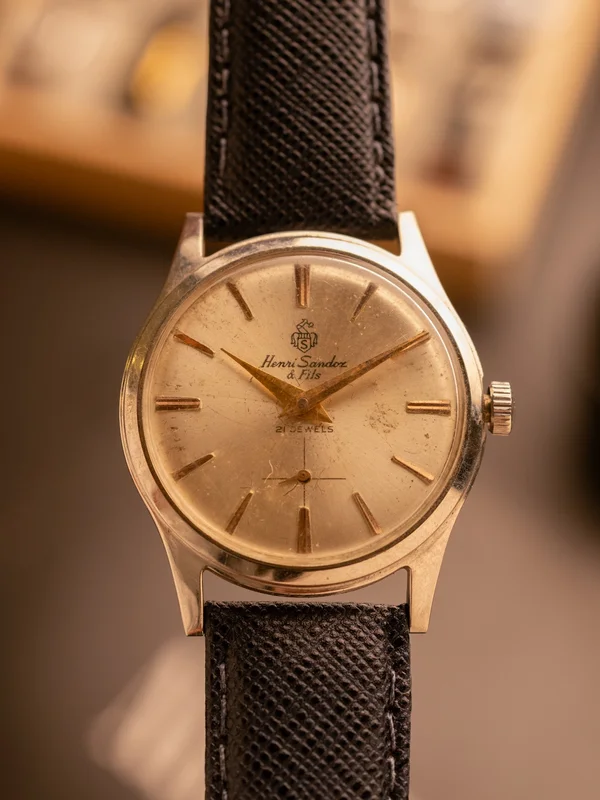 Henri Sandoz Subsecond (Rare) (Ref. 3205) (33mm; Manual)