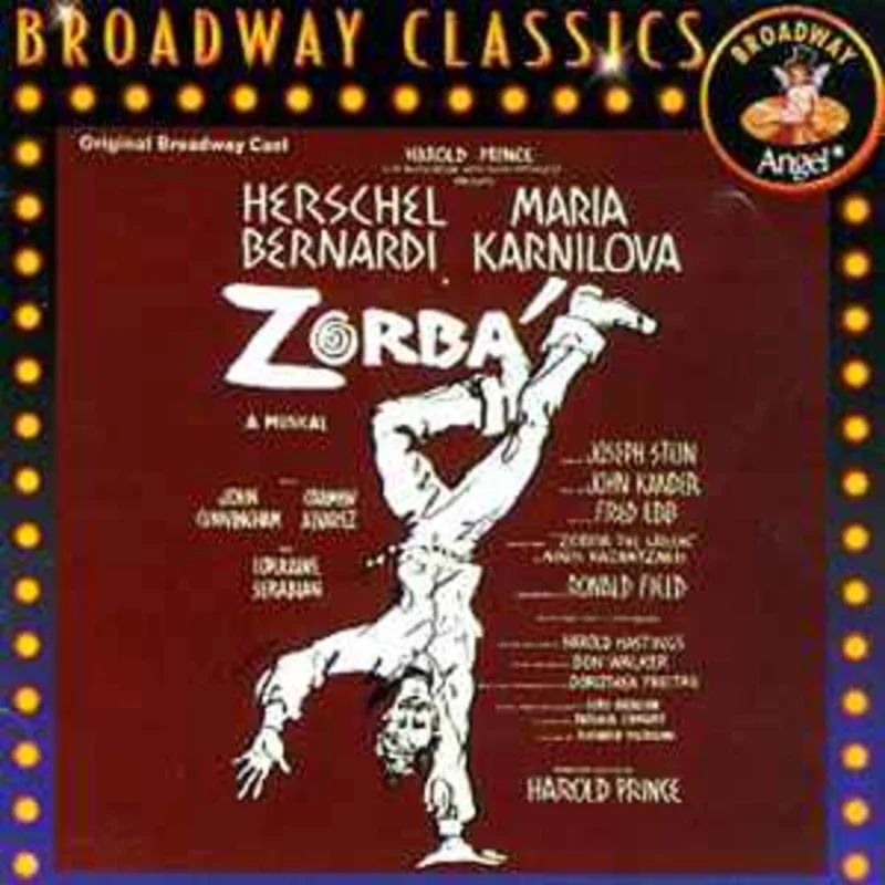 Herschel Bernardi, Maria Karnilova  Zorb: A Musical (Original Broadway Cast)  (1992)     CD