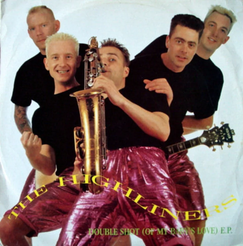 Highliners - Double Shot (Of My Babys Love) E.P. USED PSYCHOBILLY / SKA LP