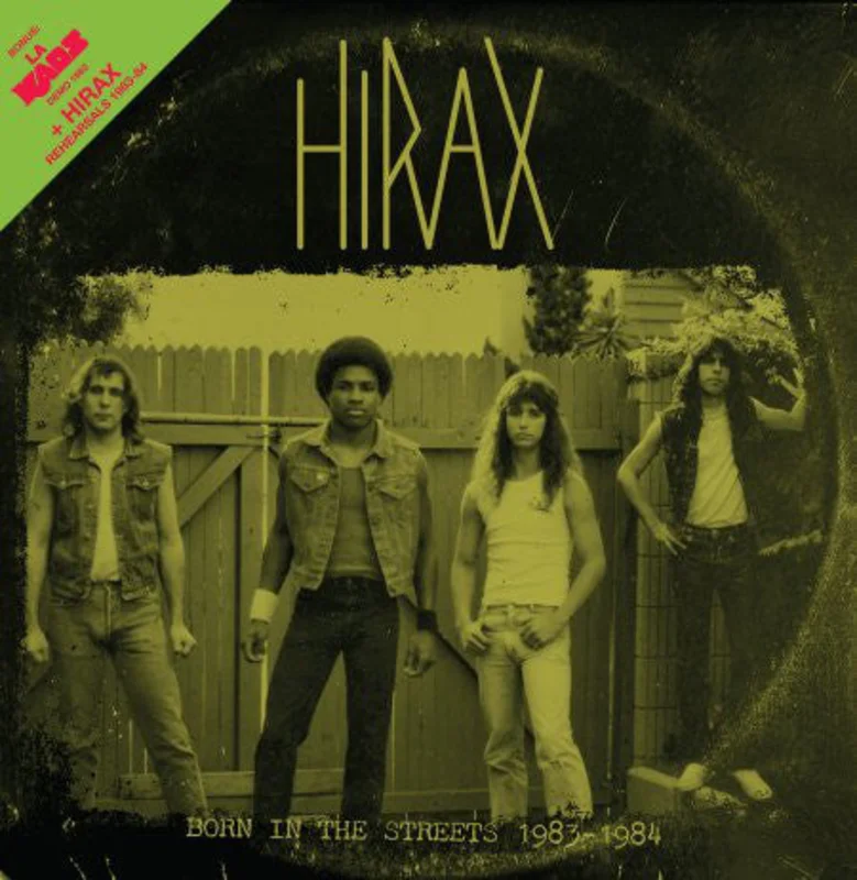 Hirax / L.A. Kaos - Born In The Streets 1983 to 1984 NEW METAL LP