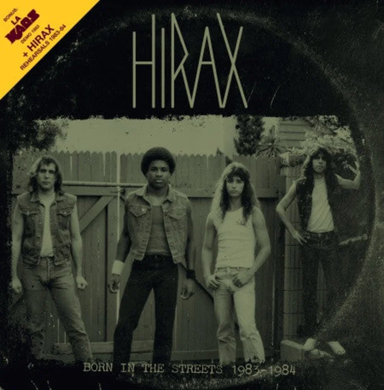 Hirax / L.A. Kaos - Born In The Streets 1983 to 1984 USED METAL LP