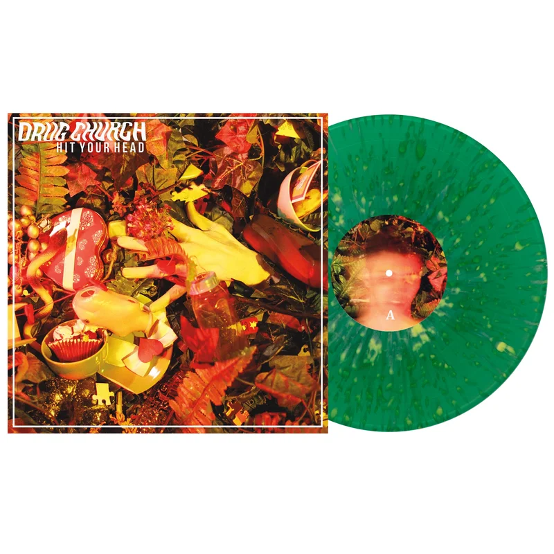 Hit Your Head - Green W/ Neon Yellow Splatter LP