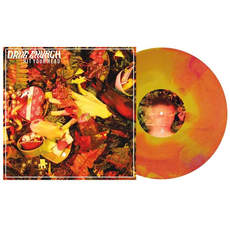 Hit Your Head - Yellow/Pink/Violet aside/bside w/ Glitter LP