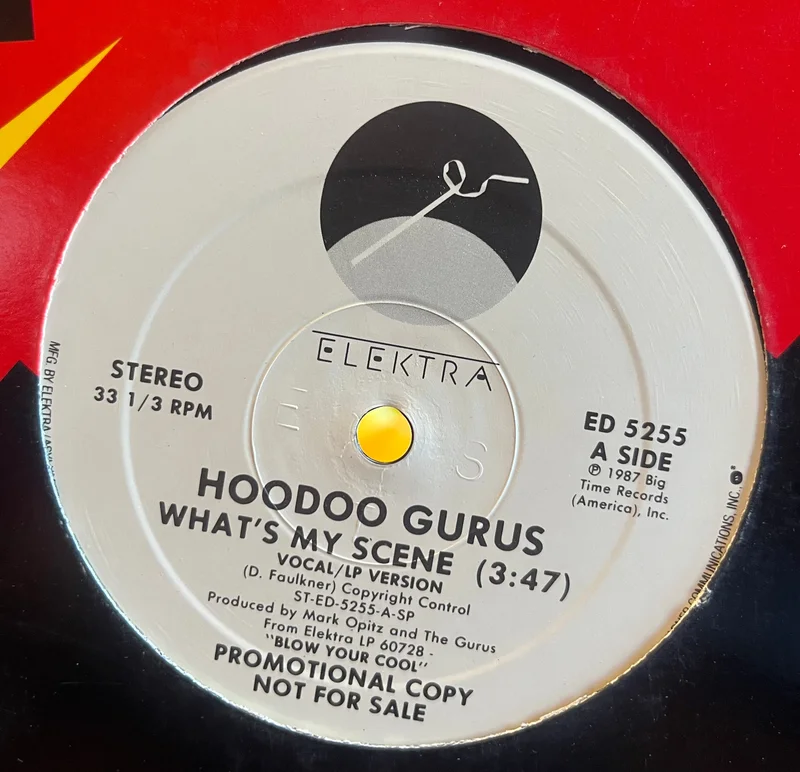 Hoodoo Gurus - What's My Scene b/w What's My Scene 12" Single