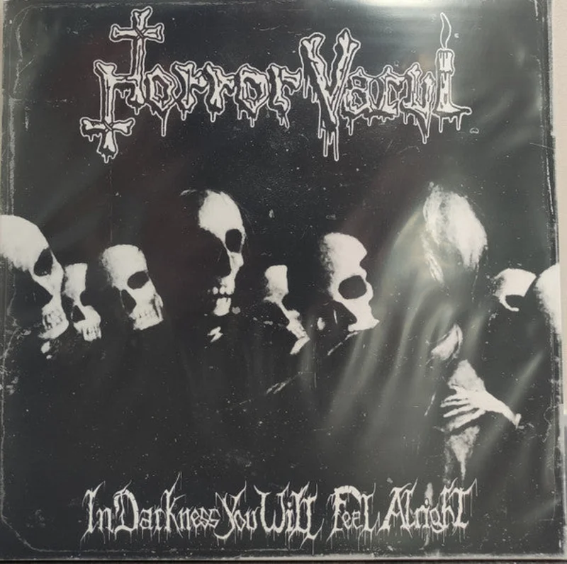 Horror Vacui -  In Darkness You Will Feel Alright NEW POST PUNK / GOTH LP