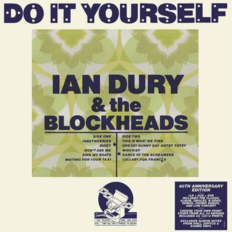 Ian Dury & the Blockheads / Do It Yourself LP+2CD+DVD 40th anniversary deluxe