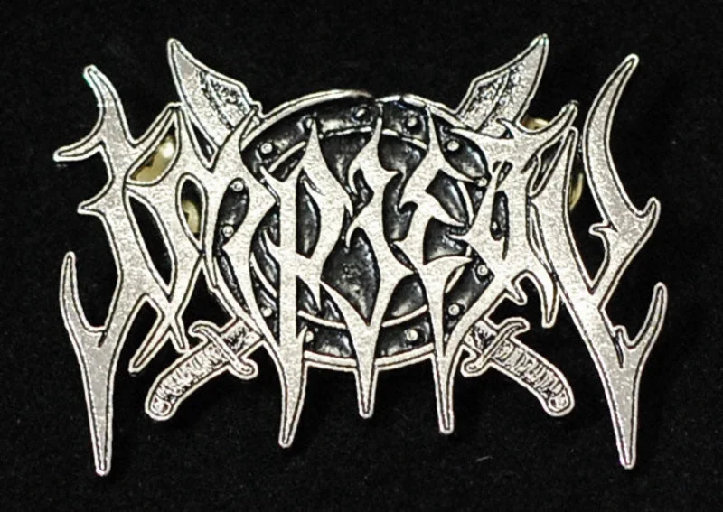 IMPIETY - LOGO METAL BADGE