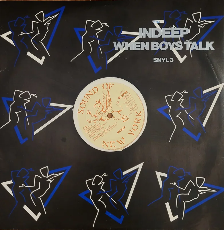 Indeep - When Boys Talk 12" Single