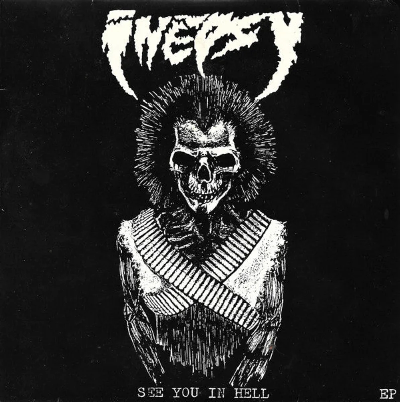 Inepsy - See You In Hell NEW 7"