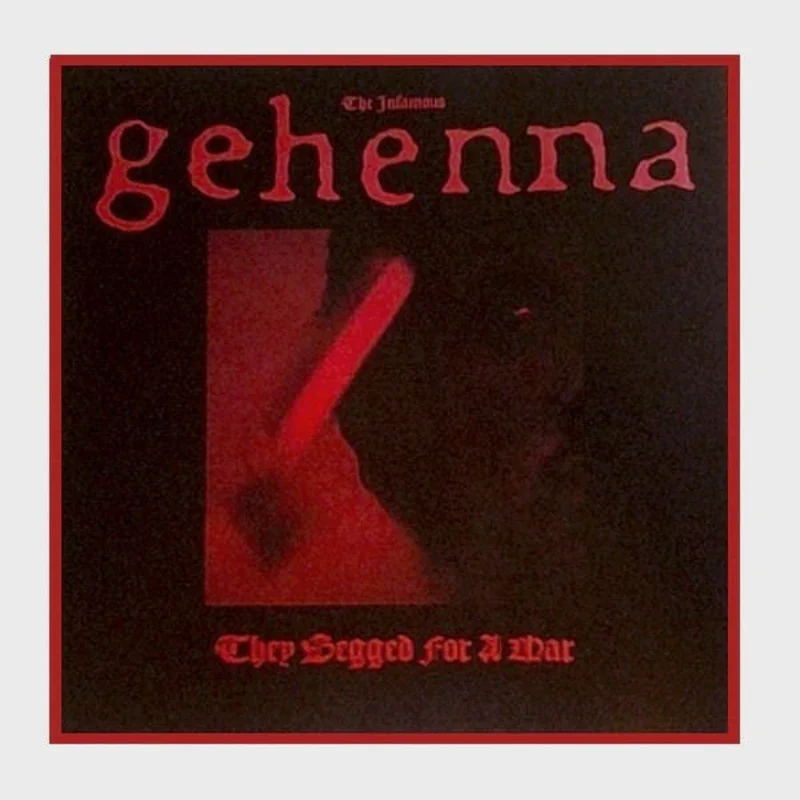 Infamous Gehenna - They Begged For A War USED 7" (lathe)