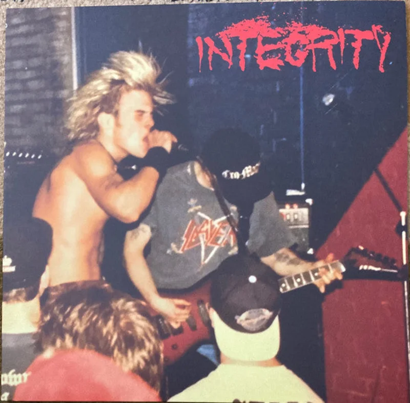 Integrity - The Singles Vol. 1 USED LP (liquid filled vinyl)
