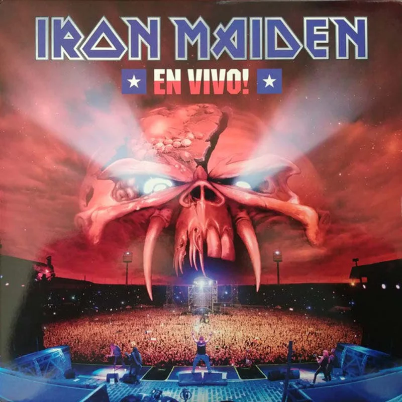 Iron Maiden - En Vivo! NEW METAL 3xLP
