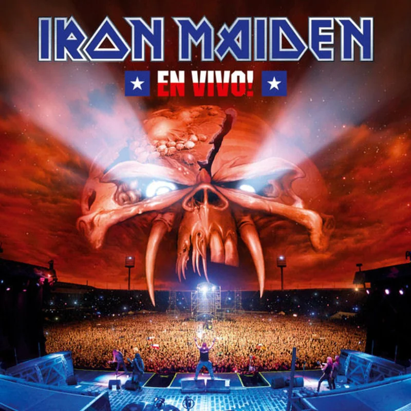 Iron Maiden - En Vivo! USED METAL 2xLP (pic disc)