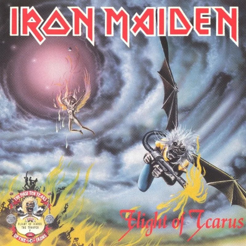 Iron Maiden - Flight Of Icarus  The Trooper USED METAL CD