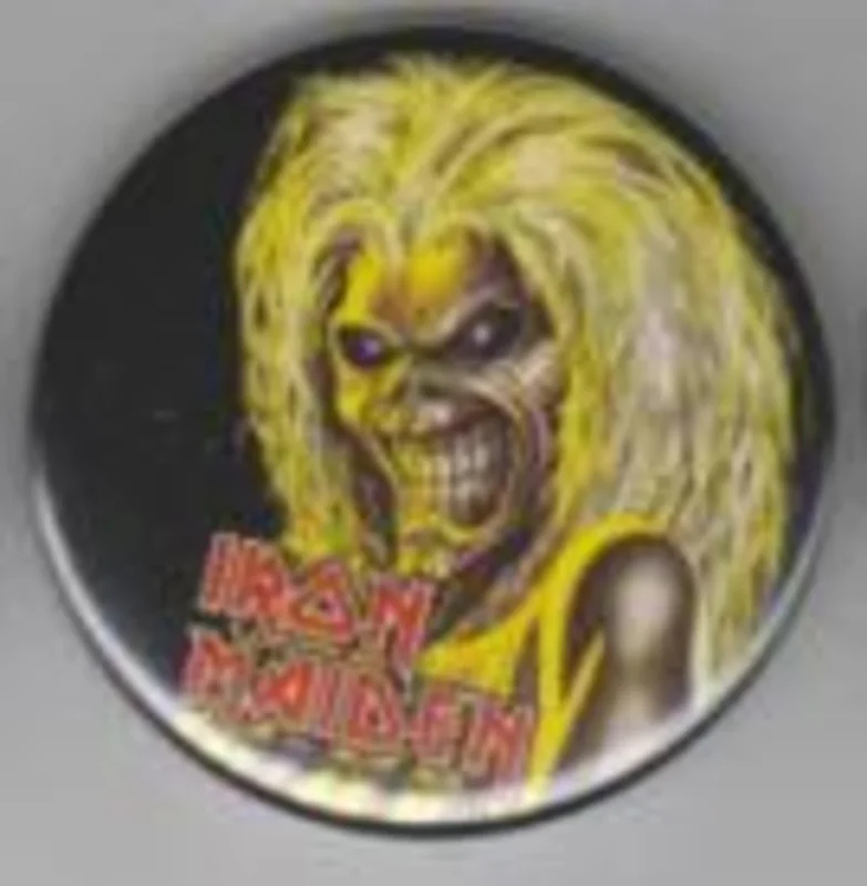 IRON MAIDEN - KILLERS big button