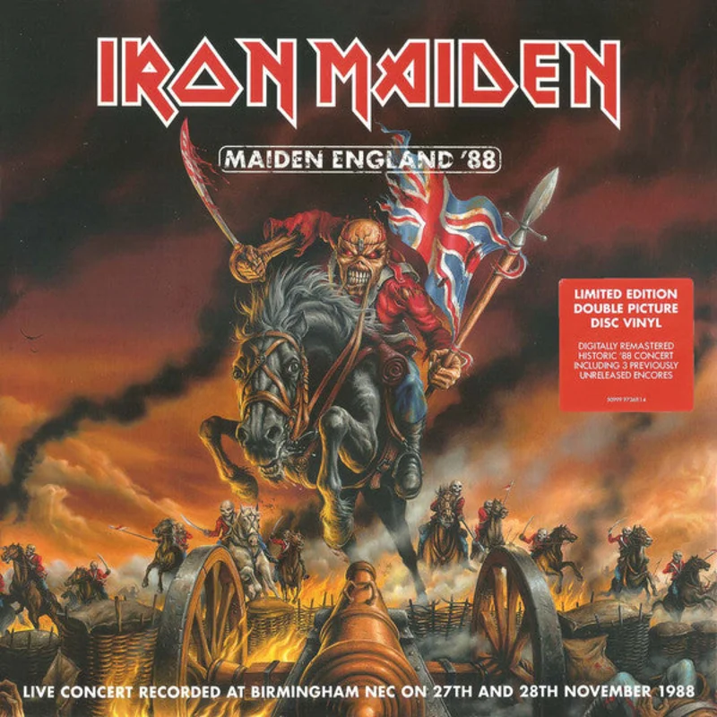 Iron Maiden - Maiden England '88 NEW 2xLP (pic disc)