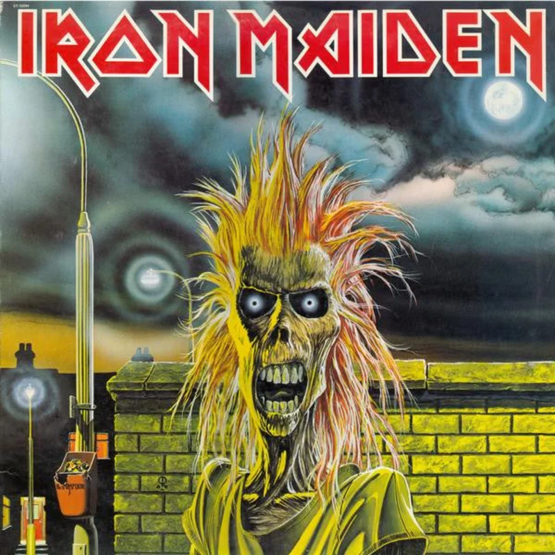 Iron Maiden - S/T USED METAL LP