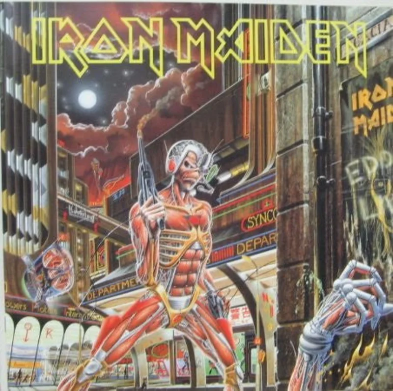 Iron Maiden - Somewhere In Time  USED METAL LP (jpn)
