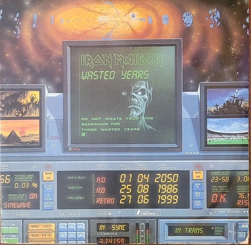 Iron Maiden - Wasted Years 12" Single