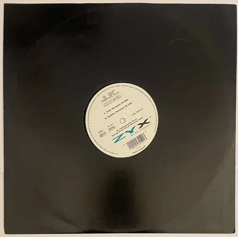 J.K - You & I 12" Single