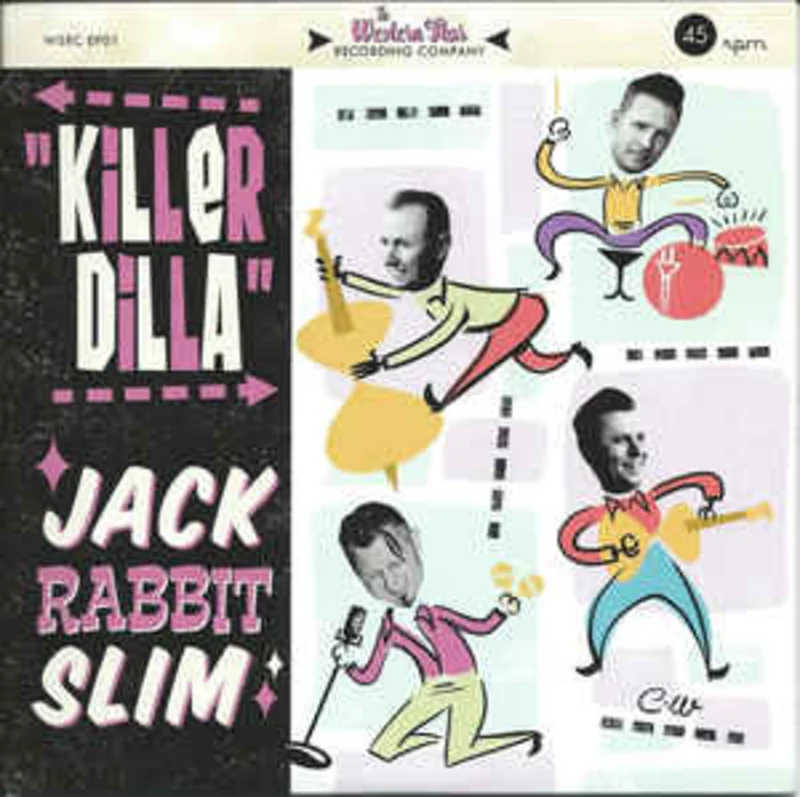 Jack Rabbit Slim - Killer Dilla NEW PSYCHOBILLY / SKA 10"