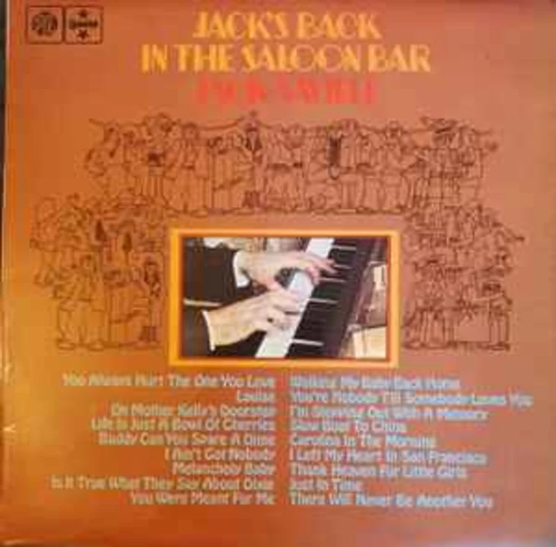 Jack Saville  Jack's Back In The Saloon Bar  (1971)