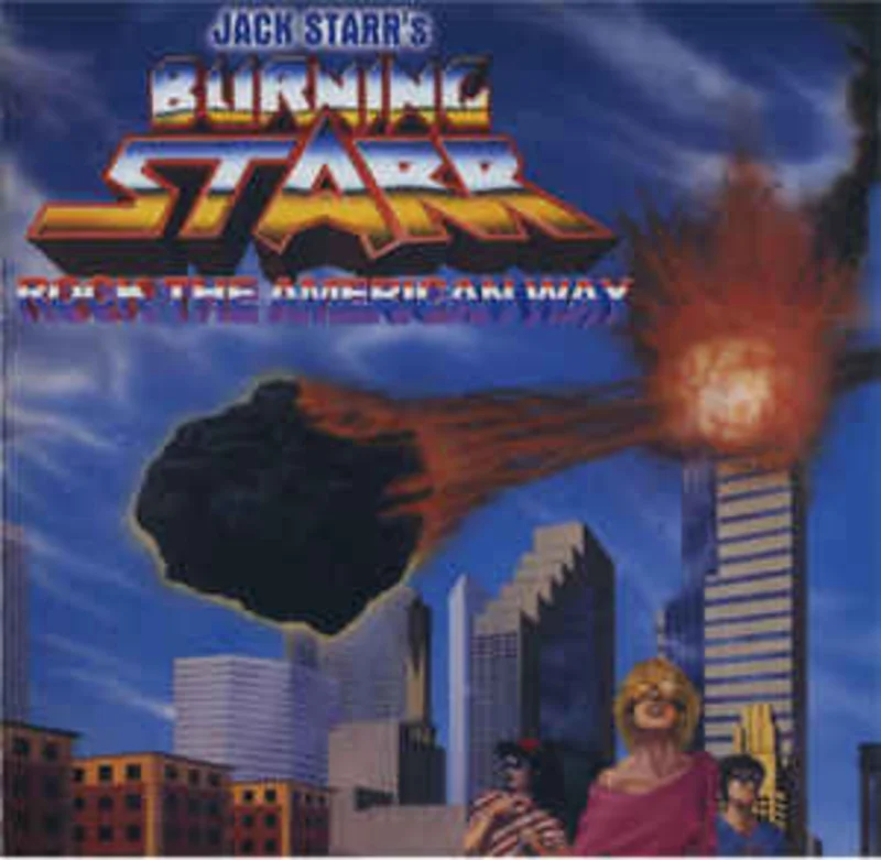 Jack Starr's Burning Starr - Rock The American Way USED METAL CD